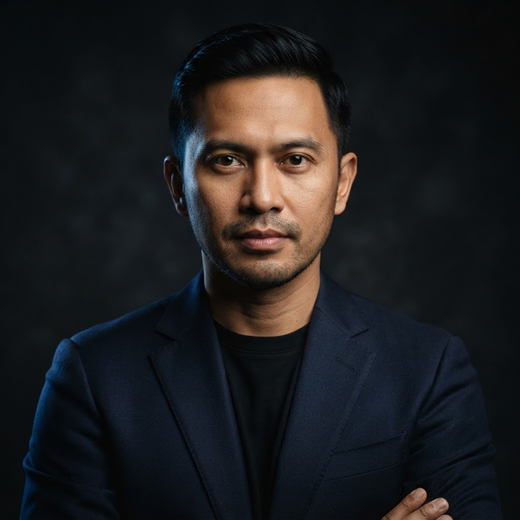 Portrait of Rizky Ardhana Nugraha, Co-Founder & Chief Executive Officer at BorneoSec