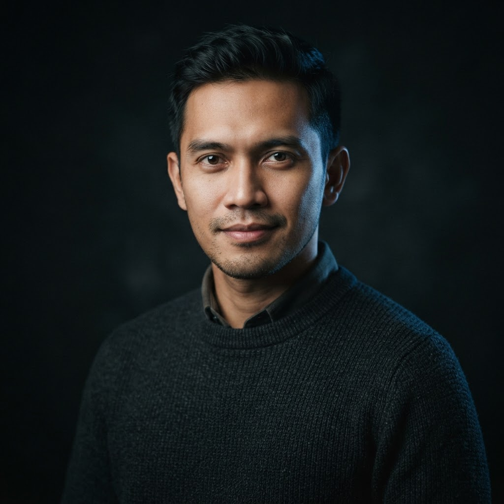 Portrait of Aditya Pratama Wibowo, Co-Founder & Chief Technology Officer at BorneoSec